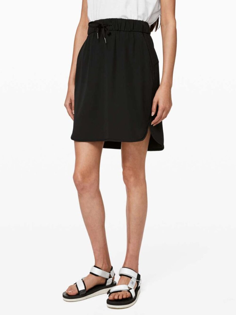 Lululemon Athletica Black On The Fly Skirt Size 2